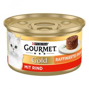 Gourmet Gold Ragout, w sosie, 12 x 85 g - Wołowina