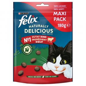 Felix Naturally Delicious - Wołowina i jagody goi, 180 g