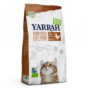 15% taniej! Yarrah Bio, karma sucha, różne rodzaje - Z biokurczakiem i rybą, bez zbóż, 2,4 kg