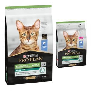 10 + 3 kg gratis! PURINA PRO PLAN, sucha karma, 13 kg - Sterilised Adult Renal Plus, królik