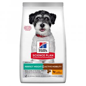 Hill's Science Plan Adult Perfect Weight & Active Mobility Small & Mini, kurczak - 2 x 6 kg