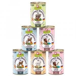 Mieszany pakiet GranataPet Liebling's Mahlzeit - 12 x 400 g