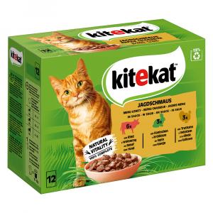 Kitekat w saszetkach, 48 x 85 g - Uczta myśliwego w sosie