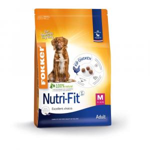 Fokker Adult Medium Nutri-Fit karma dla psów - Podwójne opakowanie: 2 x 13 kg