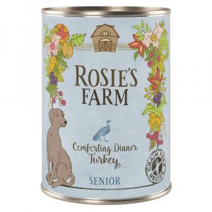 Pakiet Rosie's Farm Senior, 12 x 400 g - Indyk