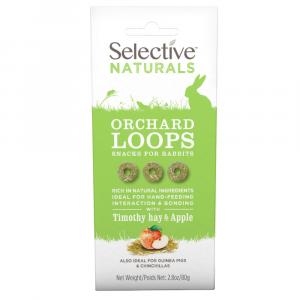 Selective Naturals Orchard Loops dla królików - 2 x 80 g
