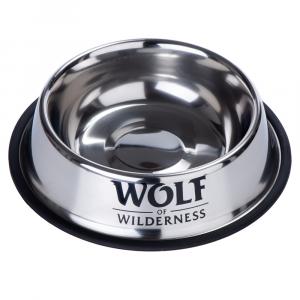 Wolf of Wilderness antypoślizgowa miska dla psa, ze stali szlachetnej - 850 ml, Ø 23 cm
