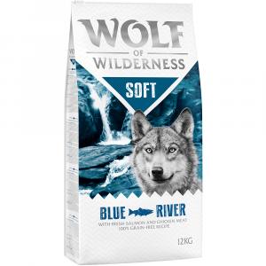 Wolf of Wilderness „Soft – Blue River”, łosoś - 12 kg