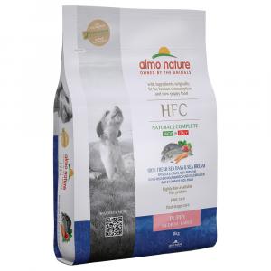 Almo Nature HFC M-L Puppy, okoń i dorada - 8 kg