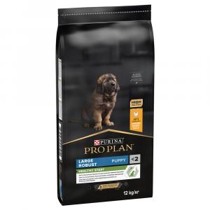 10 kg / 12 kg + 2 kg gratis! PURINA PRO PLAN, karma sucha dla psa, 12 kg / 14 kg - Large Robust Puppy Healthy Start, kurczak i ryż, 12 kg