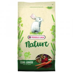 Versele-Laga Nature Cuni Junior, pokarm dla królików miniaturowych - 2 x 2,3 kg