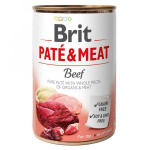 Brit Paté & Meat, 6 x 400 g - Wołowina