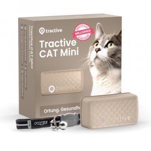 Tractive GPS CAT Mini, tracker dla kota - Brązowy