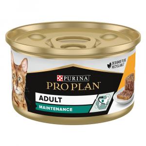 PURINA PRO PLAN Cat Adult Maintenance - Kurczak, 48 x 85 g