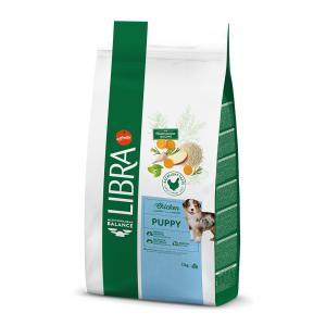 15% taniej! Libra, karma sucha, 2 x 12 kg / 14 kg - Puppy, kurczak, 2 x 12 kg