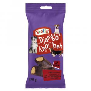 Frolic Django, kości dla średnich psów - Z wołowiną: 12 x 2 szt.