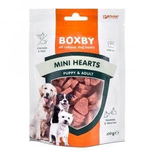 10% taniej! Przysmaki dla psa Boxby, różne rodzaje - Puppy Snacks Mini Hearts, 2 x 100 g