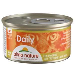 Almo Nature Daily Menu, 6 x 85 g - Mus z indykiem