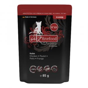 Catz finefood Purrrr w saszetkach, 8 x 85 g - No. 103, kurczak