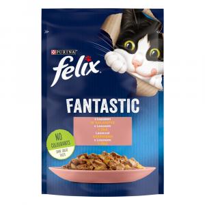 Felix Fantastic w saszetkach, 26 x 85 g - Łosoś