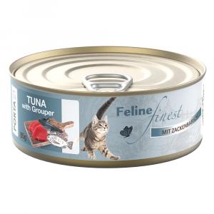 Megapakiet Porta 21 Feline Finest, 24 x 85 g - Tuńczyk z granikiem wielkim