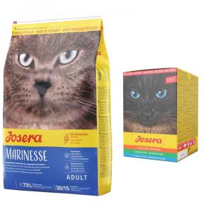 Zestaw: 10 kg Josera + Josera Filet, saszetki, 6 x 70 g w super cenie! - Marinesse, 10 kg