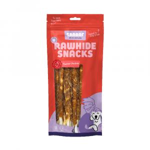 15% taniej! Braaaf, przysmaki dla psa, różne rodzaje - Twisters z Kurczakiem, 25 cm (8 sztuk)
