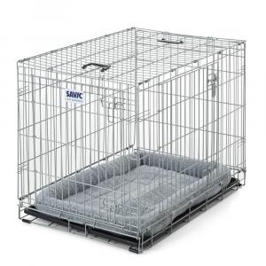 Klatka transportowa Savic Dog Residence z poduszką - Dł. x szer. x wys.: 91 x 61 x 71 cm