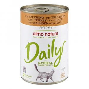 5 + 1 gratis! Almo Nature Daily Menu, karma mokra dla kota, 6 x 400 g - Indyk
