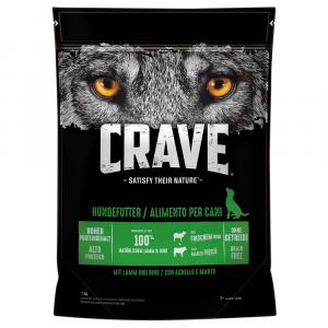 Crave Adult karma sucha dla psa, jagnięcina i wołowina - 1 kg