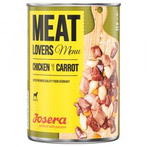 Josera Meatlovers Menu, 6 x 800 g - Kurczak i marchew