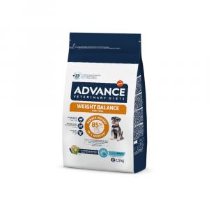 25% taniej! 2x Advance Veterinary Diets, karma sucha dla psa, różne rodzaje - Weight Balance Mini, 2 x 1,5 kg