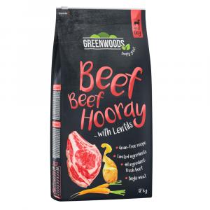 Dwupak Greenwoods 2 x 12 kg - Wołowina z soczewicą, ziemniakami i marchwią