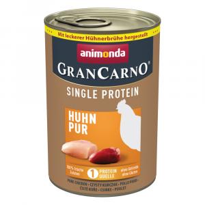 Animonda GranCarno Adult Single Protein, 6 x 400 g - Kurczak
