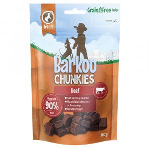 Barkoo Chunkies Meat Cubes - Wołowina, 100 g