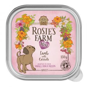 Rosie's Farm Mini, 6 x 150 g - Jagnięcina z marchewką