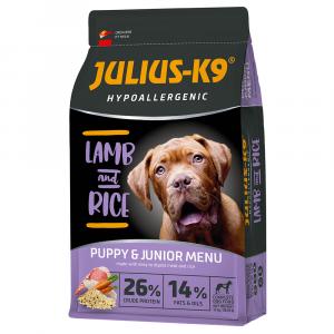 JULIUS-K9 High Premium Puppy & Junior Hypoallergenic, jagnięcina - 12 kg