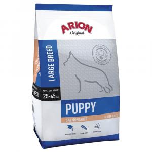 Arion Original Puppy Large Breed, łosoś i ryż - 2 x 12 kg