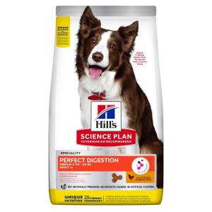 Hill's Science Plan Adult Perfect Digestion Medium Breed - 2,5 kg