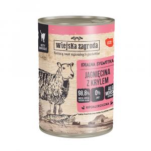 Wiejska Zagroda Cat, 6 x 400 g - Jagnięcina z krylem