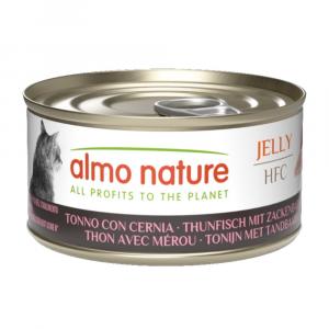 Almo Nature HFC w galarecie, 6 x 70 g - Tuńczyk z granikiem