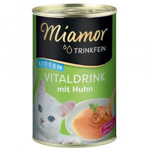 Miamor Vitaldrink Kitten napój dla kota, 24 x 135 ml - Kurczak