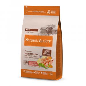 Nature's Variety No Grain Mini Adult, łosoś - 3 kg