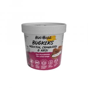 BugBell BugKeks Adult, owady, żurawina i ser - 150 g