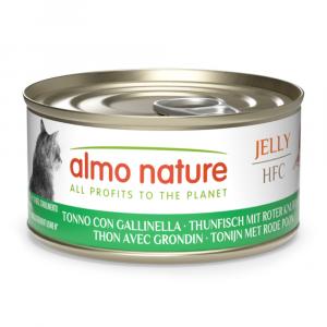Korzystny pakiet Almo Nature HFC w galarecie, 24 x 70 g - Tuńczyk z czerwonym kurkiem