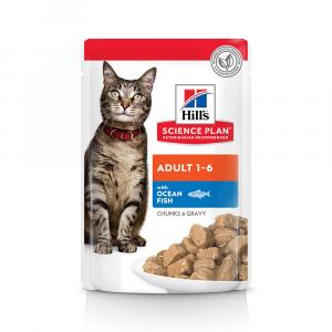 Hill's Science Plan Adult - Ryba morska, 24 x 85 g