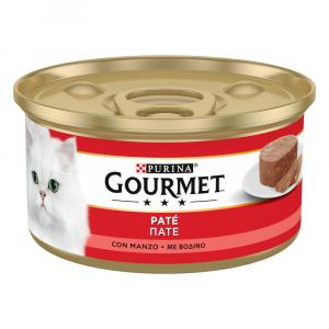 Gourmet karma mokra, różne odmiany, 24 x 195 g - Wołowina w pasztecie