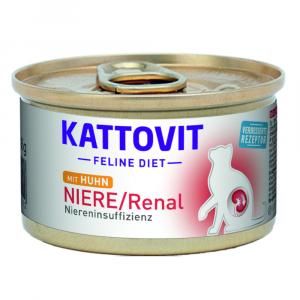 Kattovit Niere/Renal, 12 x 85 g - Kurczak