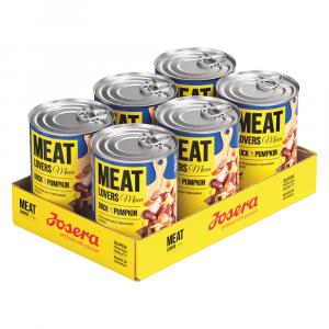 Josera Meatlovers Menu, 6 x 400 g - Kaczka i dynia