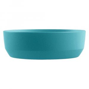 Here Sparky Bevel miska dla psa, turkusowa - Rozmiar M: 770 ml, Ø 16,4 x wys.5,2 cm